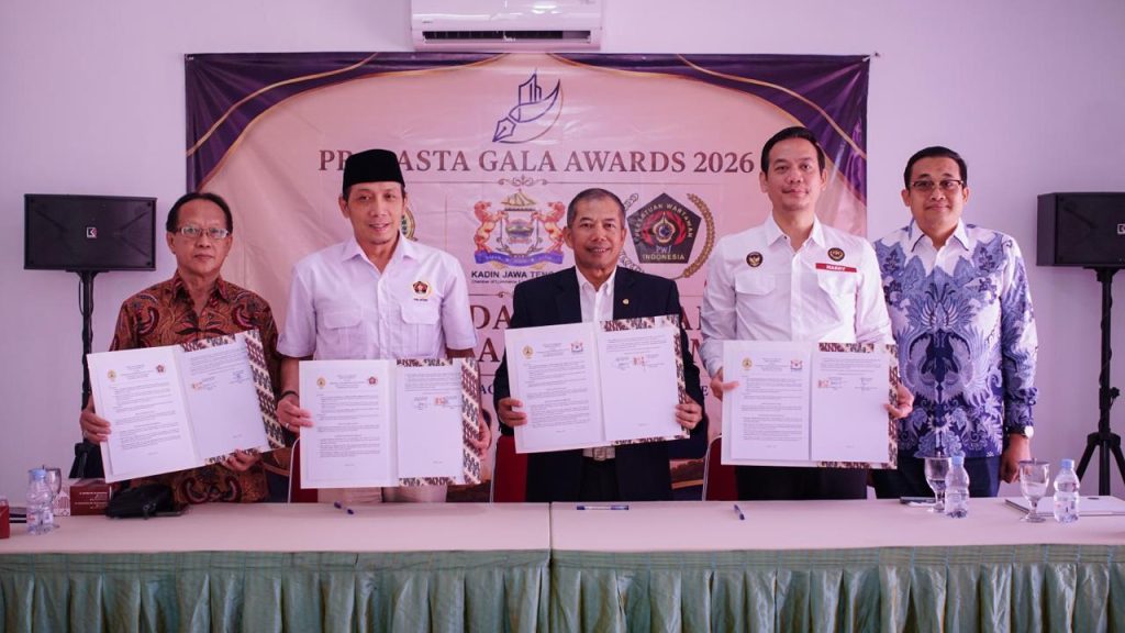 Gelar Prasasta Gala Awards 2026, Kadin Jateng Pacu Daya Saing Daerah